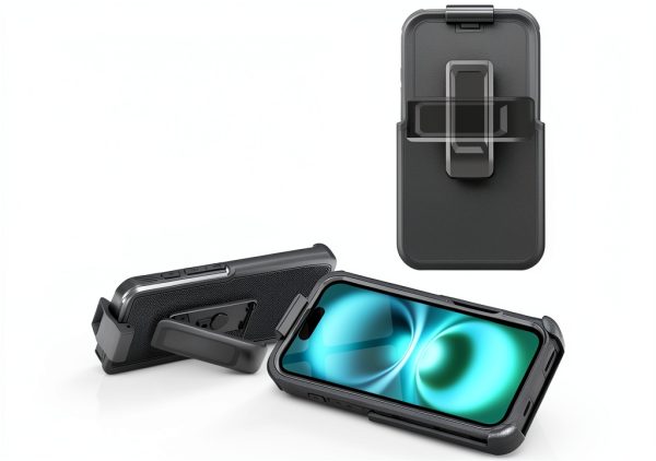 Motive Bunker iPhone 16 Belt Clip Case Heavy Duty-1
