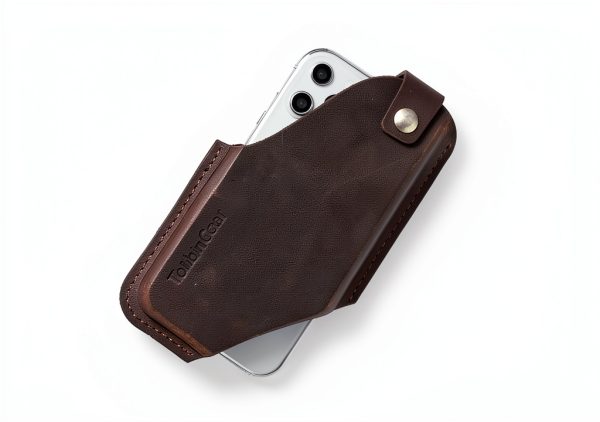 TobbinGear Cell Phone Holster Leather Case-4