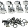 Wilkinson Chrome Guitar Tuning Keys 19:1 Metal-0