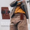 INGIDO Leather Phone Pouch with Belt Clip-2