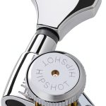 Hipshot Chrome Electric Guitar Tuning Pegs Musical-0