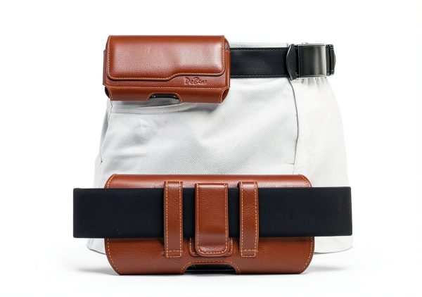 Cell Phone Holster DeBin Leather Magnetic Design-4