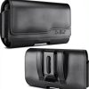 DeBin Cell Phone Holster Nylon Magnetic Black-0