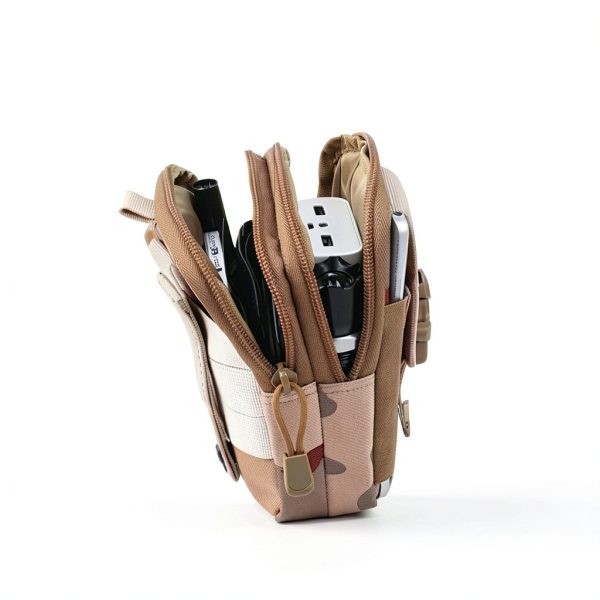 SYIDINZN Tactical Waist Bag Waterproof Nylon EDC-4