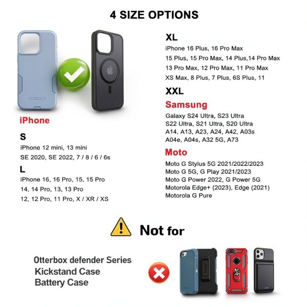 Phone Holster ykooe Nylon Velcro Belt Clip-1