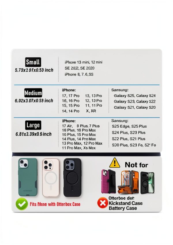 NUVAVO Heavy Duty Cell Phone Holster Case-1
