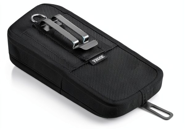 Phone Holster ykooe Nylon Velcro Belt Clip-3