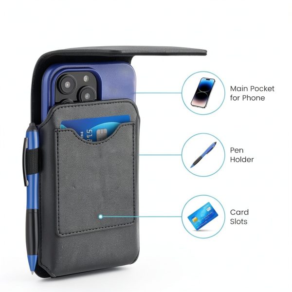 Mopaclle Leather Phone Case for Men-3