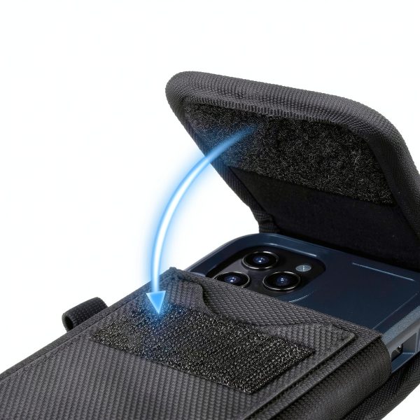 Phone Holster ykooe Nylon Velcro Belt Clip-4