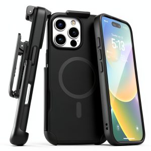 iPhone case Encased SlimShield Matte Grip Black-0