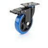 4 Inch Caster Wheels Set of 4 Heavy Duty Plate Casters with Brake-2