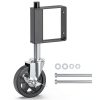 HOLKIE Gate Caster 220lb Capacity Swivel Spring Loaded Wheel Black-6