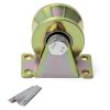 Skelang 2" V-Groove Wheel, Sliding Gate Casters, Heavy Duty Rigid Roller for Inverted V-Track, Rolling Gate, Industrial Machines Rail, Total Load Capacity 2500 Lbs, Pack of 4-4
