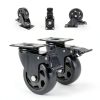 5 Inch Caster Wheels YeMI Heavy Duty Swivel Casters with Dual Brake-3